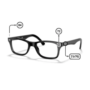 Original Ray-Ban 5228 Ersatzteile