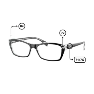 Original Ray-Ban 5255 Ersatzteile