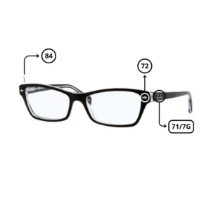 Original Ray-Ban 5256 Ersatzteile
