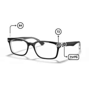 Original Ray-Ban 5286 Ersatzteile