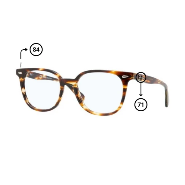 Original Ray-Ban 5299 Ersatzteile