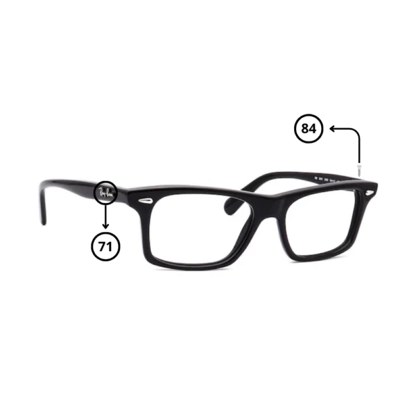 Original Ray-Ban 5301 Ersatzteile