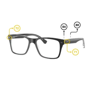 Original Ray-Ban 5308 Ersatzteile