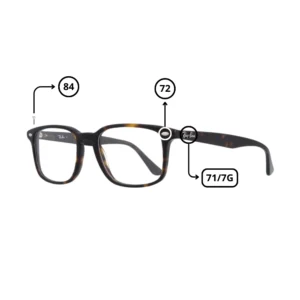 Original Ray-Ban 5353 Ersatzteile