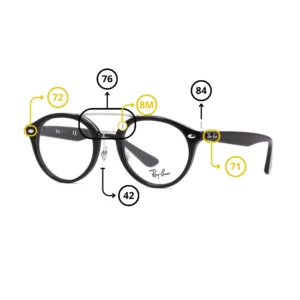 Original Ray-Ban 5354 Ersatzteile