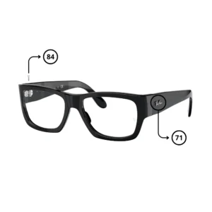 Original Ray-Ban 5487 NOMAD WAYFARER Ersatzteile