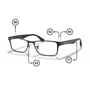 Original Ray-Ban 6238 Ersatzteile