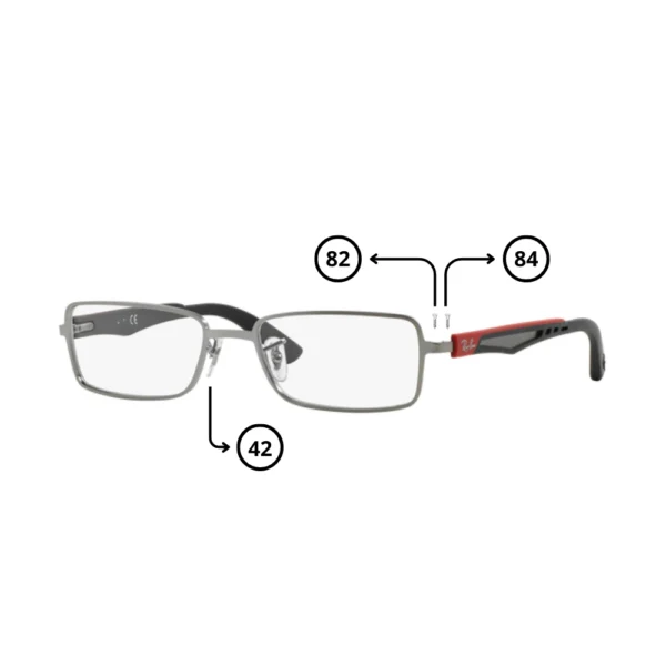 Original Ray-Ban 6250 Ersatzteile