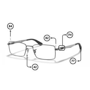 Original Ray-Ban 6275 Ersatzteile