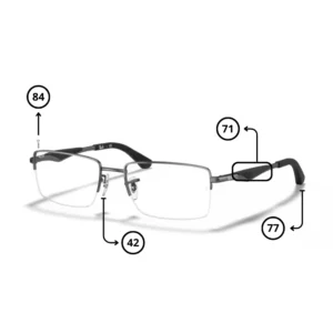 Original Ray-Ban 6285 Ersatzteile