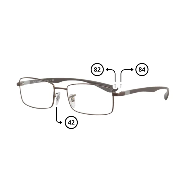 Original Ray-Ban 6286 Ersatzteile