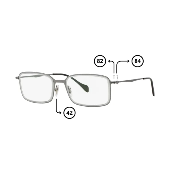 Original Ray-Ban 6298 Ersatzteile