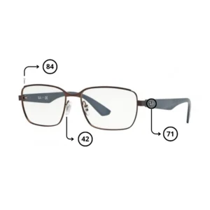 Original Ray-Ban 6308 Ersatzteile