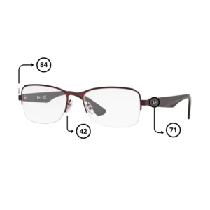 Original Ray-Ban 6309 Ersatzteile