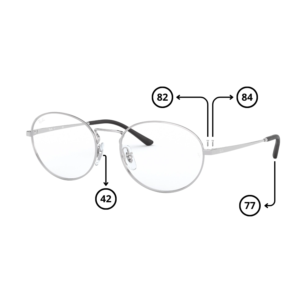 Original Ray-Ban 6439 Ersatzteile