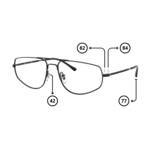 Original Ray-Ban 6455 Ersatzteile