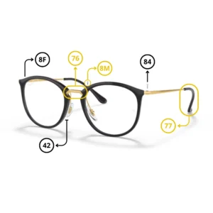 Original Ray-Ban 7140 Ersatzteile