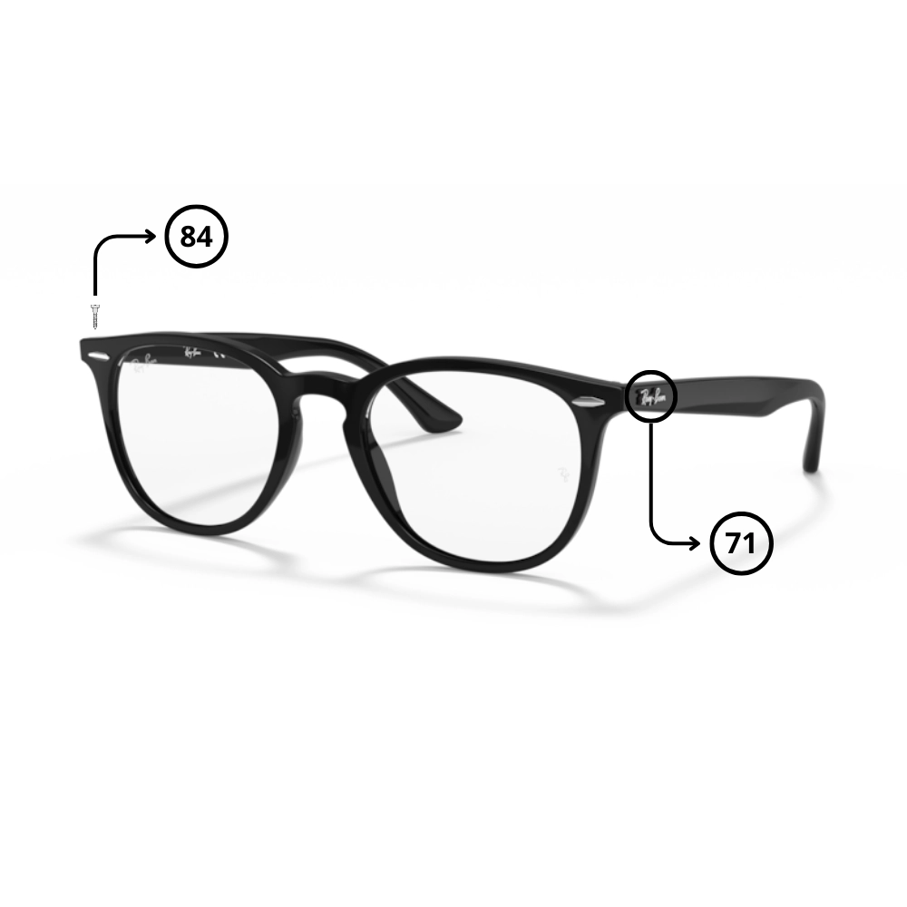 Original Ray-Ban 7159 Ersatzteile