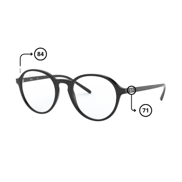Original Ray-Ban 7173 Ersatzteile