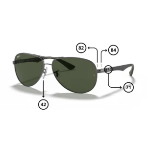 Original Ray-Ban 8313 Ersatzteile