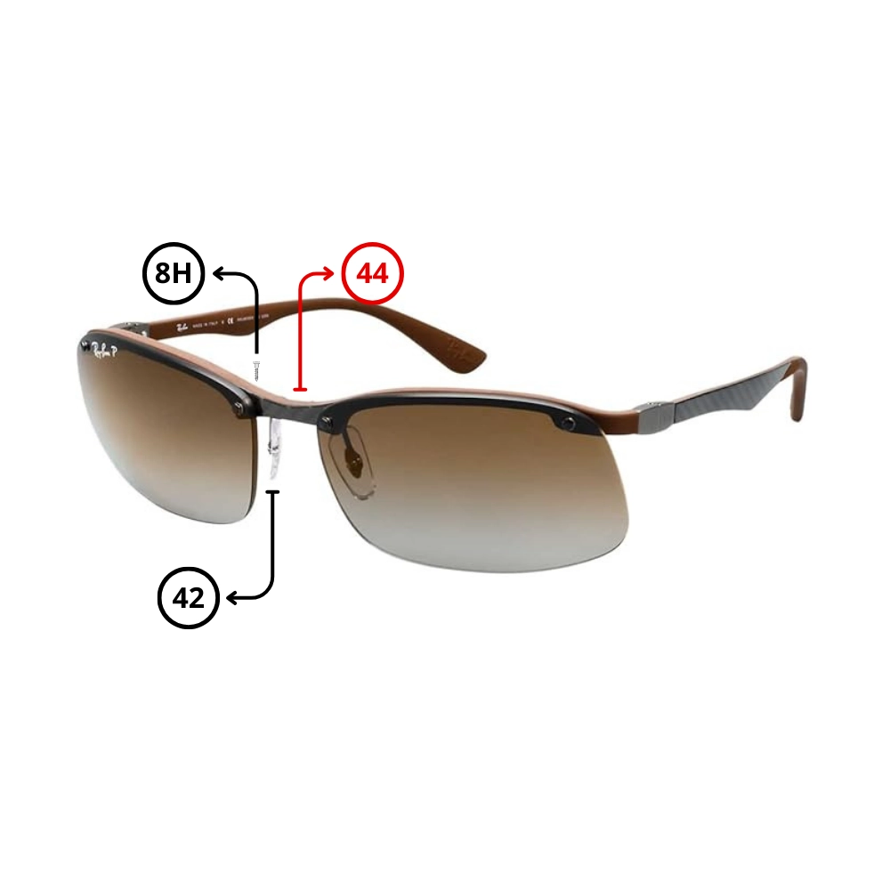 Original Ray-Ban 8314 Ersatzteile
