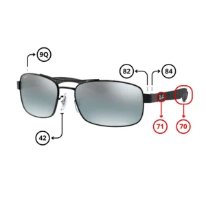 Original Ray-Ban 8318CH Ersatzteile