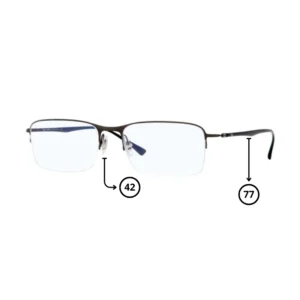 Original Ray-Ban 8721 Ersatzteile