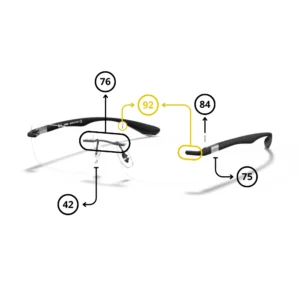 Original Ray-Ban 8724 Ersatzteile