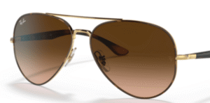 Originalgläser Ray-Ban RB3675 Aviator, Farbe A5 · Rosa Verlauf braun · Kristall a5 · rosa Verlauf braun