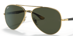 Originalgläser Ray-Ban RB3675 Aviator, Farbe 31 · Grün
