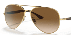 Originalgläser Ray-Ban RB3675 Aviator, Farbe 51 · Braun hell Verlauf