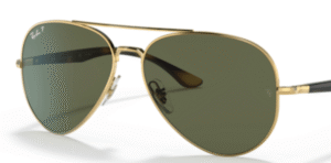 Originalgläser Ray-Ban RB3675 Aviator, Farbe 58 · Grün polarisiert