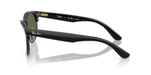 Original Ray-Ban RB0504S Clubmaster Reverse Bügel, Farbe 6783 · Schwarz auf schwarz