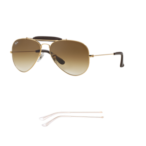 Ray-Ban 3422Q AVIATOR CRAFT Kompatible Ersatzbügel