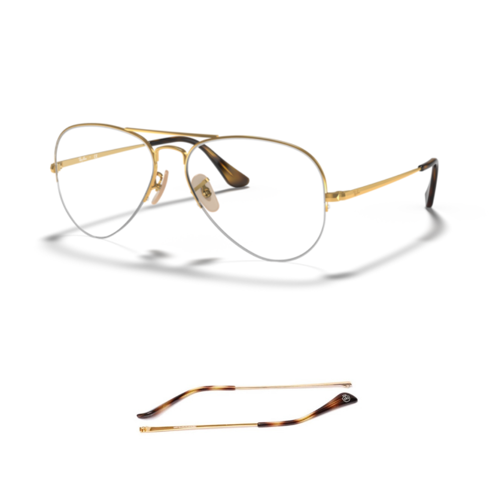 Ray-Ban 6589 AVIATOR GAZE Kompatible Ersatzbügel