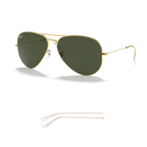 Ray-Ban 3026 AVIATOR LARGE METAL II Kompatible Ersatzbügel (NICHT ORIGINAL) – HOHE QUALITÄT