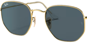 Originalgläser Ray-Ban RB3548N Hexagonal, Farbe R5 · Blau