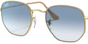 Originalgläser Ray-Ban RB3548 Hexagonal, Farbe 3F · Blau Verlauf