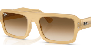 Originalgläser Ray-Ban RB4454 Flacko, Farbe 51 · Braun hell Verlauf