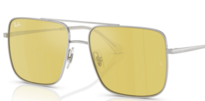 Originalgläser Ray-Ban RB3758 Ari, Farbe 6D · Gelb verspiegelt Flash gold · Kunststoff