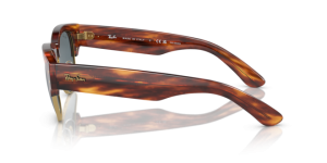 Original Ray-Ban RB0316S Mega Clubmaster Bügel, Farbe 954/3R · Gestreift Havanna