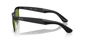 Original Ray-Ban RB3875 Wayfarer Deluxe Bügel, Farbe 006 · Schwarz matt