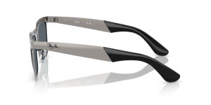 Original Ray-Ban RB3875 Wayfarer Deluxe Bügel, Farbe 029 · Sandblasted gunmetal auf gunmetal