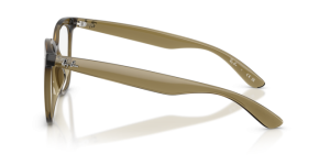 Original Ray-Ban RB4379VD Bügel, Farbe 8445 · Transparent grün dunkel