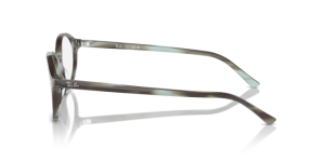 Original Ray-Ban RB5429 German Bügel, Farbe 8356 · Gestreift grün