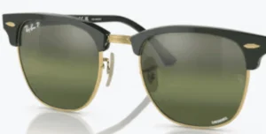 Originalgläser Ray-Ban RB3716 Clubmaster Metal, Farbe 1368G4 · Grün auf gold