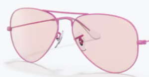 Originalgläser Ray-Ban RB3025 Aviator, Farbe T5 · Evolve rosa phototrop to violett