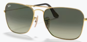 Originalgläser Ray-Ban RB3136 Caravan, Farbe 71 · Grau Verlauf grau dunkel