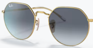 Originalgläser Ray-Ban RB3565 Jack, Farbe 86 · Blau Verlauf grau