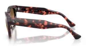 Original Ray-Ban RB0298S Mega Hawkeye Bügel, Farbe 1334 · Rosa Havanna